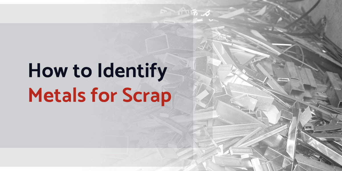 How to Identify Metals for Scrap with scrap metal in the background